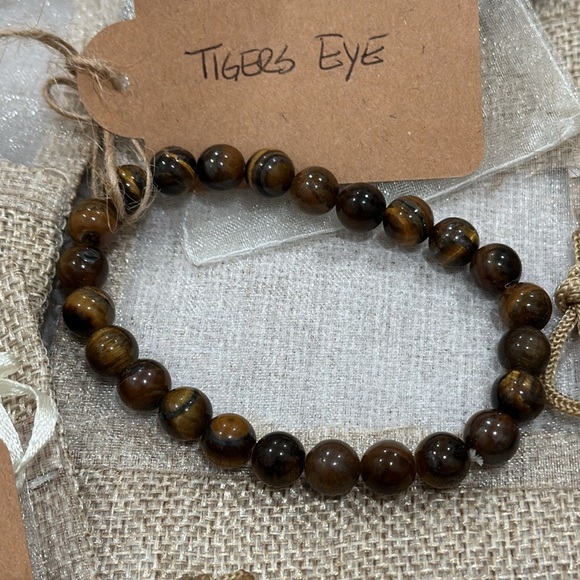 💎 Natural HEALING Gem Stone Beaded Stretch Bracelets - Picture 3 of 14